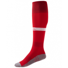 Гетры футбольные Jögel CAMP ADVANCED SOCKS JC1GA0522.R2, красный/белый