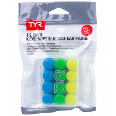 Беруши TYR Kids Soft Silicone Ear Plugs, мультиколор