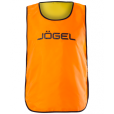 Манишка двухсторонняя Jögel Reversible Bib, оранжевый/лаймовый, детский